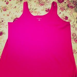 New Lane Bryant Pink Tank Top Size 22 24